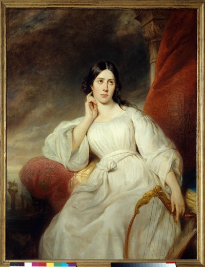 Portrait of Maria Garcia, Called the Malibran, in the Role of Desdemona for 