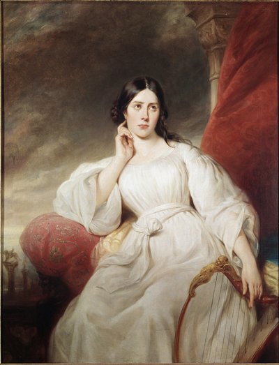 Portrait of Maria Garcia as Desdemona by Henri Decaisne