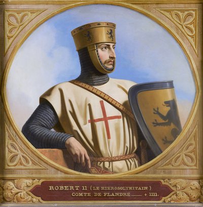 Robert II of Jerusalem by Henri Decaisne