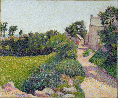 The Road in Sunlight by Henri Delavallee
