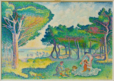 Mediterranean Shores by Henri Edmond Cross
