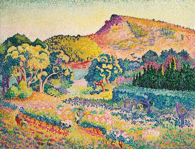 Landscape with Le Cap Negre, 1906 by Henri Edmond Cross