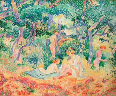 The Woods, 1906-1907 by Henri Edmond Cross