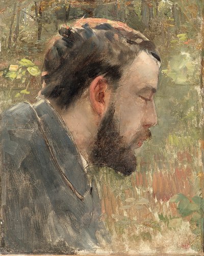 Portrait of Seurat by Henri Edmond Cross
