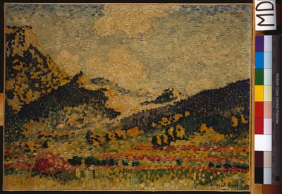 Study for The Small Mauresian Mountains, 1909 by Henri Edmond Cross