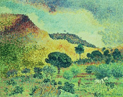 The Maures Mountains, 1906-07 by Henri Edmond Cross