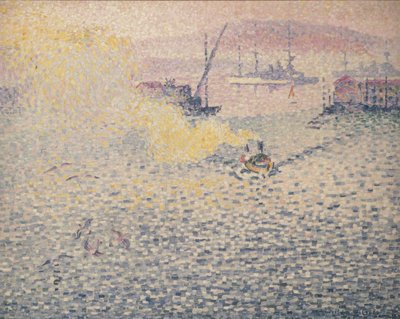 Toulon, Winter Morning by Henri Edmond Cross