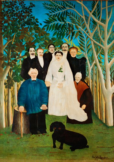 The Wedding by Henri Emilien Rousseau