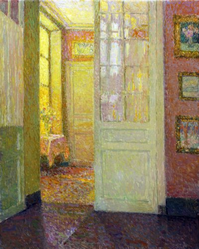 Interior. Window Light by Henri Eugene Augustin Le Sidaner