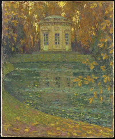 The Belvedere at Trianon, Versailles by Henri Eugene Augustin Le Sidaner