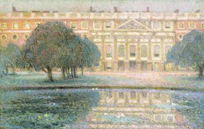 The Palace, Summer Morning (Hampton Court) by Henri Eugene Augustin Le Sidaner