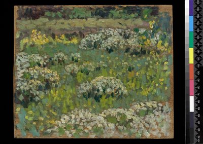 The Pond Garden, Hampton Court by Henri Eugene Augustin Le Sidaner