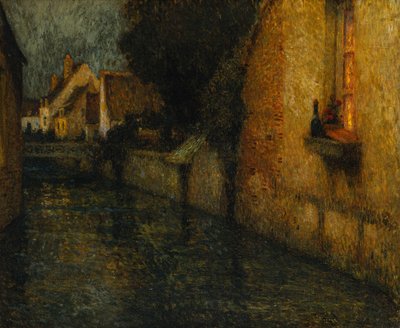 The Window, Gisors by Henri Eugene Augustin Le Sidaner