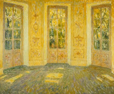 Windows on the Park by Henri Eugene Augustin Le Sidaner