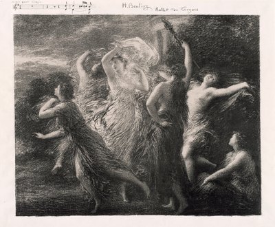 Dance of the Trojans by Henri Fantin-Latour
