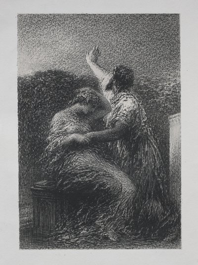The Magi Balthazar and Fatime by Henri Fantin-Latour