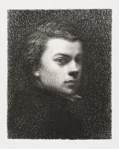 Portrait of Monsieur Fantin-Latour at Seventeen Years by Henri Fantin-Latour