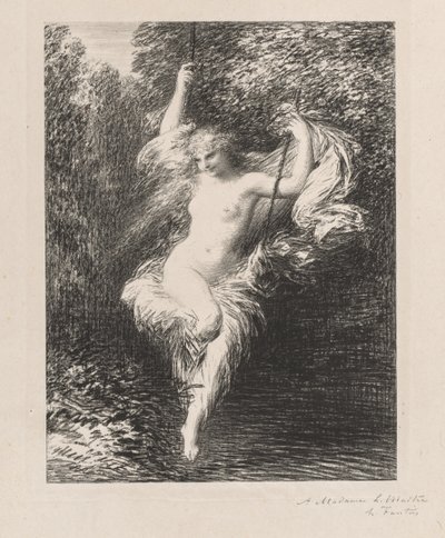 Sarah the Bather by Henri Fantin-Latour