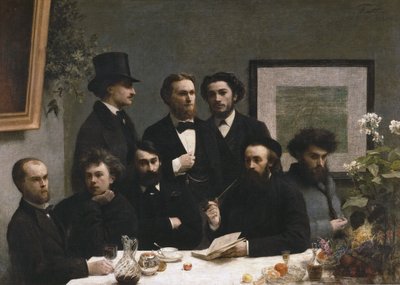 A Corner of the Table by Henri Fantin-Latour