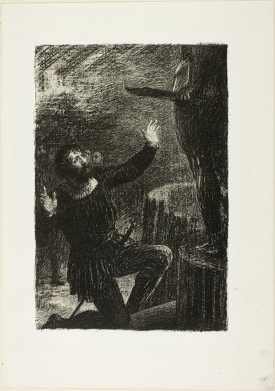 Benvenuto Cellini, Act III: The Casting of Perseus by Ignace Henri Jean Fantin Latour