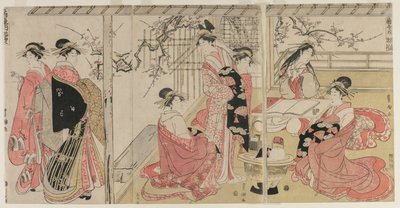 Courtesans of the Ogiya on a Spring Outing by Ignace Henri Jean Fantin Latour