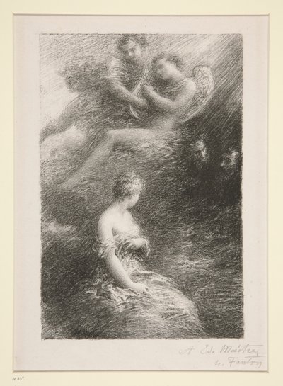 The Damnation of Faust: The Apparition of Marguerite by Ignace Henri Jean Fantin Latour