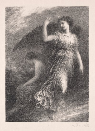 The Paradise and the Peri - Debut by Ignace Henri Jean Fantin Latour