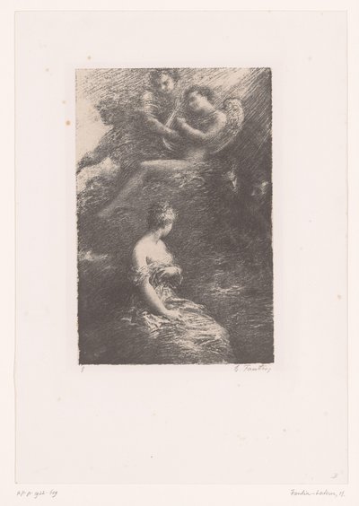 Marguerite Appears to Faust and Mephisto from Heaven by Ignace Henri Jean Fantin Latour