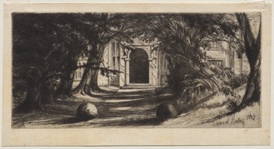 Mytton Hall by Ignace Henri Jean Fantin Latour