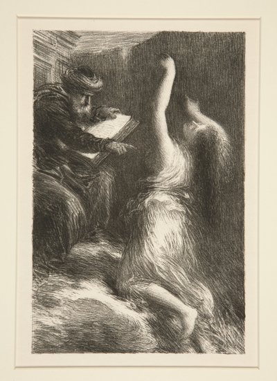 Parsifal: Act II, Evocation of Kundry by Ignace Henri Jean Fantin Latour