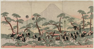 Procession at the Foot of Mount Fuji by Ignace Henri Jean Fantin Latour
