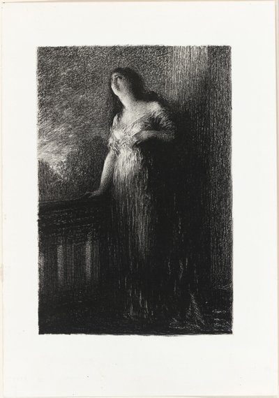 Romeo and Juliet: Confiding in the Night by Ignace Henri Jean Fantin Latour