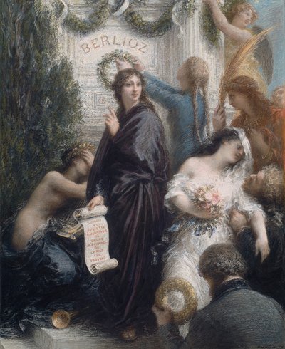 The Anniversary (Homage to Hector Berlioz) by Henri Fantin Latour
