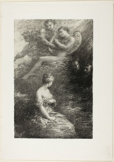 The Damnation of Faust: The Appearance of Marguerite by Ignace Henri Jean Fantin Latour