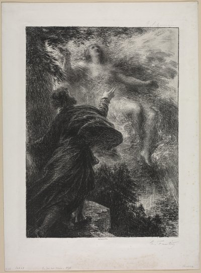 The Fairy of the Alps by Ignace Henri Jean Fantin Latour