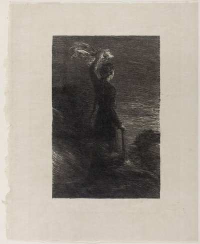 Tristan and Isolde, Act II: Signal in the Night by Ignace Henri Jean Fantin Latour