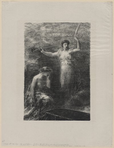 To Victor Hugo by Ignace Henri Jean Fantin Latour