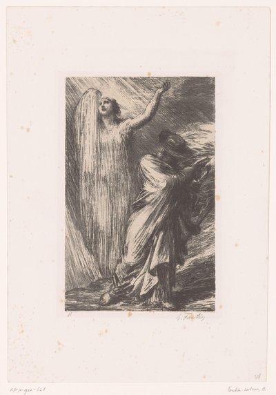 Wotan Summons the Earth Goddess Erda (Life and Works of Richard Wagner) by Ignace Henri Jean Fantin Latour