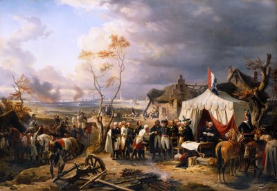 General De la Morlière Receiving the Surrender of Antwerp 29th November 1792 by Henri Felix Emmanuel Philippoteaux