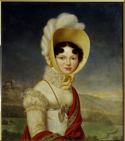 Grand Duchess Catherine Pavlovna of Russia (1788-1819) by Henri Francois Riesener