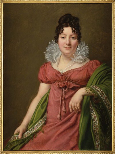 Portrait of Marie-Therese Bourgoin by Henri Francois Riesener
