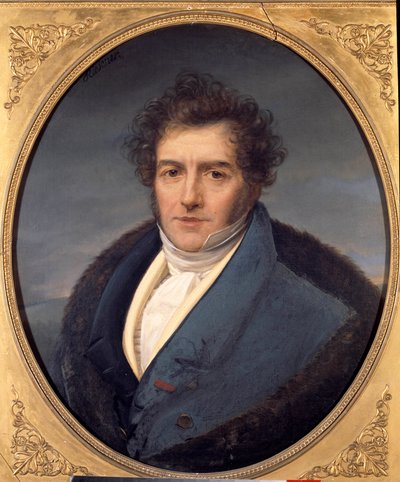 Portrait of Francois Adrien Boieldieu by Henri Francois Riesener