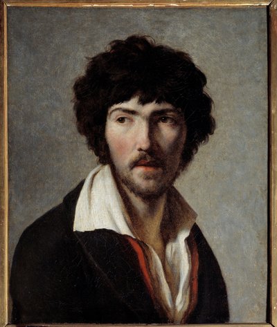 Portrait of the painter Maurice Quay by Henri Francois Riesener
