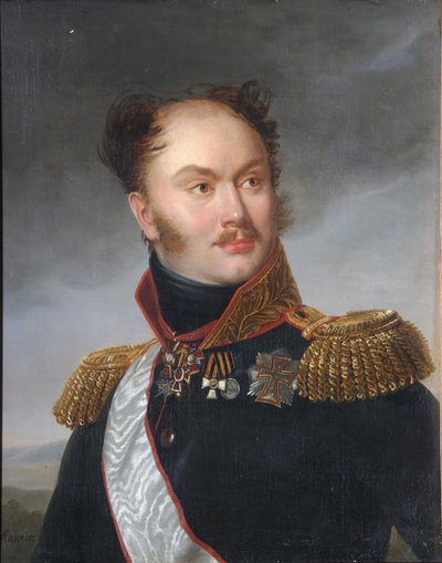 Portrait of Count Mikhail Fyodorovich Orlov by Henri Françoiss Riesener