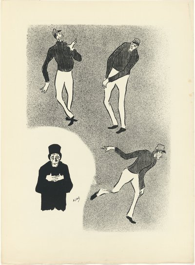 Ouvrard, from The Café-Concert by Henri Gabriel Ibels