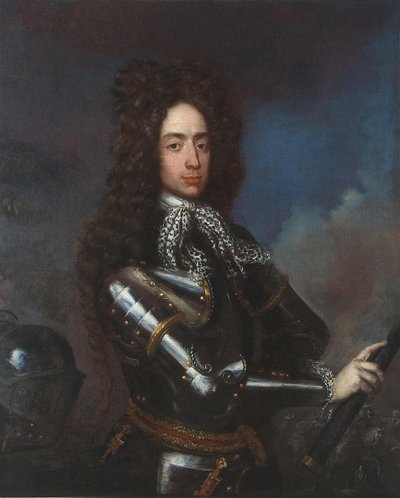 Portrait of Prince Jakub Ludwik Sobieski 1667-1737, 1690s by Henri Gascar