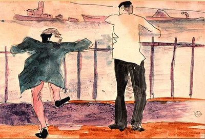 The Sea Front by Henri Gaudier Brzeska