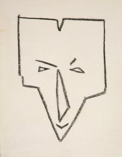Ethnic Mask Head by Henri Gaudier Brzeska