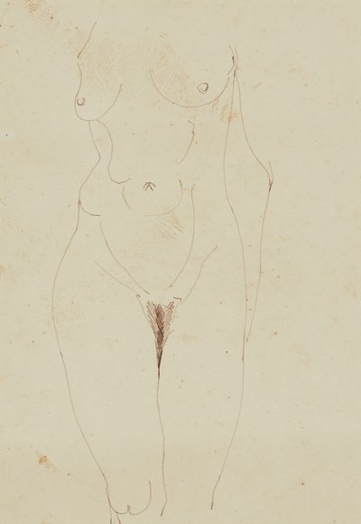 Female Nude Torso by Henri Gaudier Brzeska