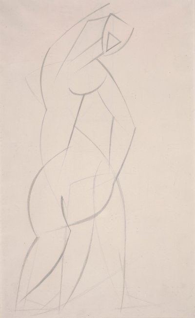 Untitled (Study for Red Stone Dancer) by Henri Gaudier Brzeska